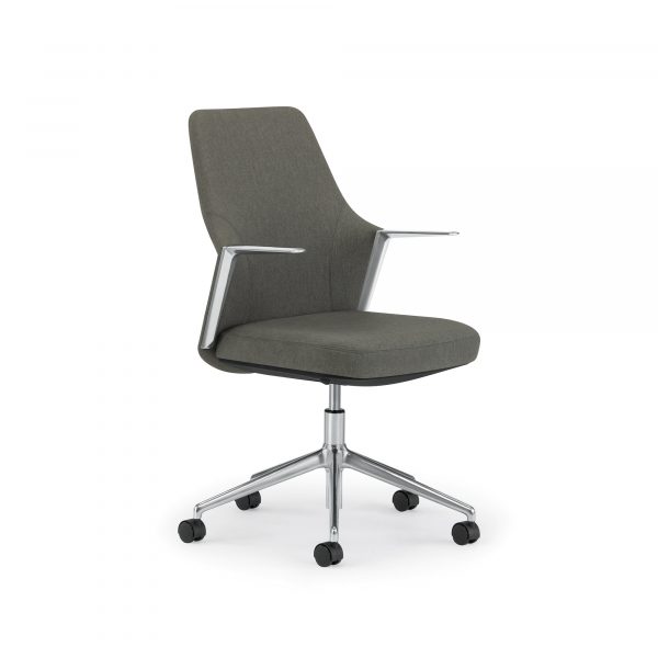 Faction Executive Chair, Mid-Back, Cantilever Arms