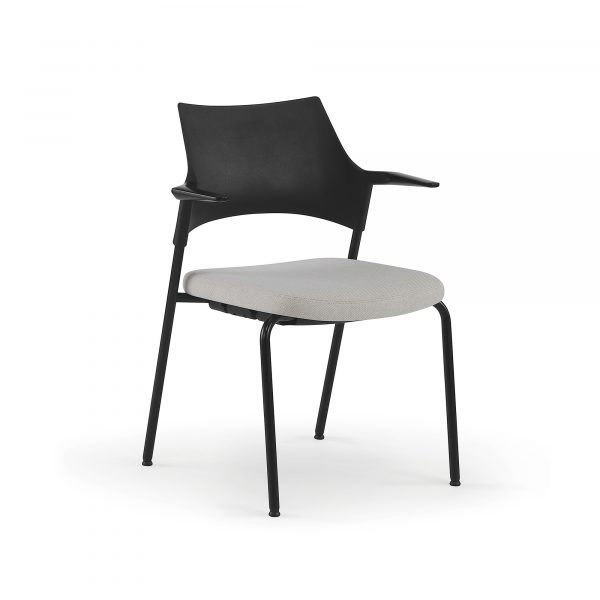 Faction Guest Chair, Poly Back with Cantilever Arms