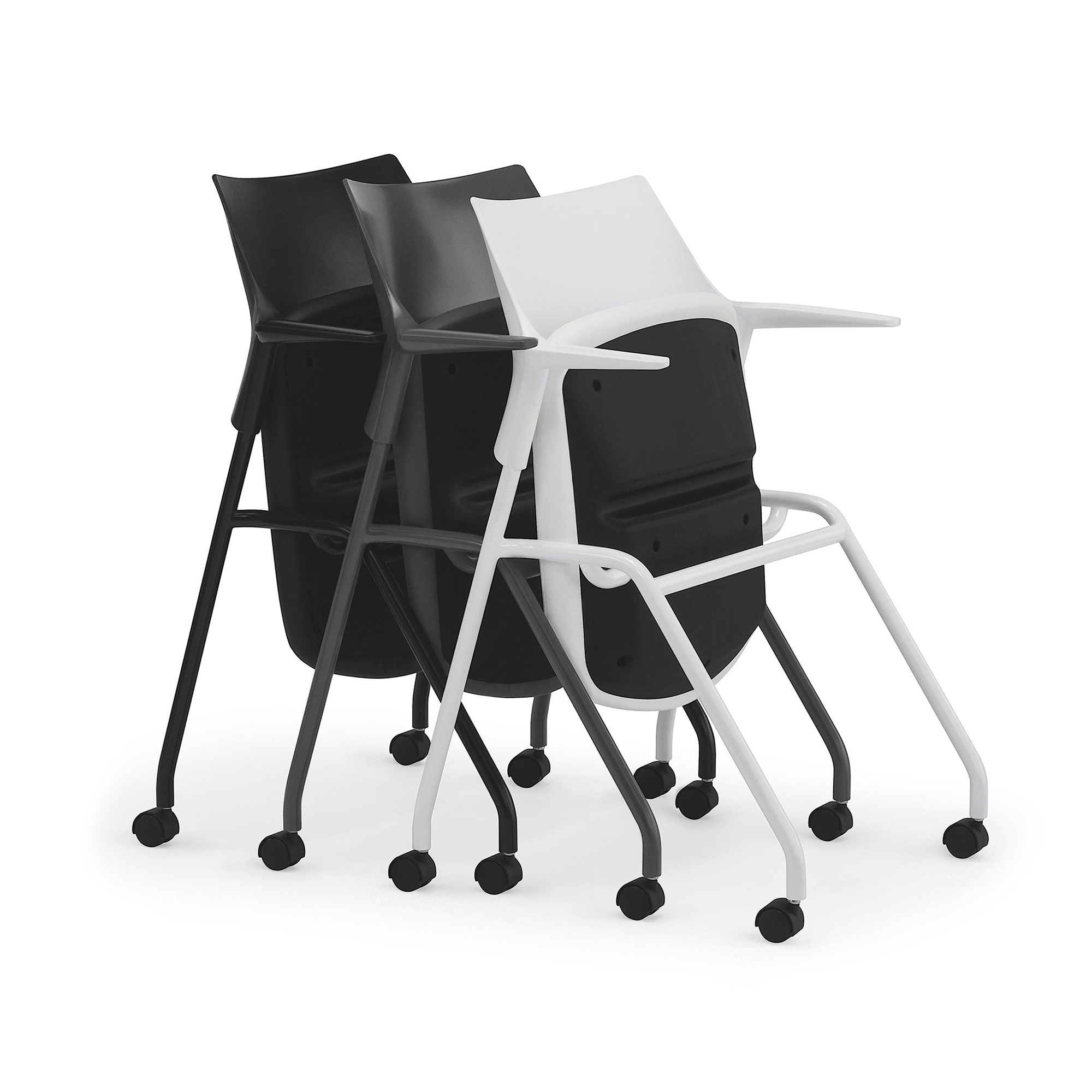 Faction Nesting Chairs, Nested Example