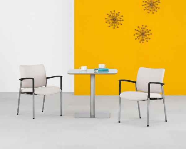 Mozie Guest Chair with Skyline Meeting Table