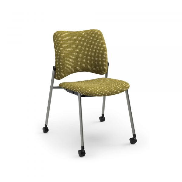 Nexxt Guest Chair, Armless, Casters