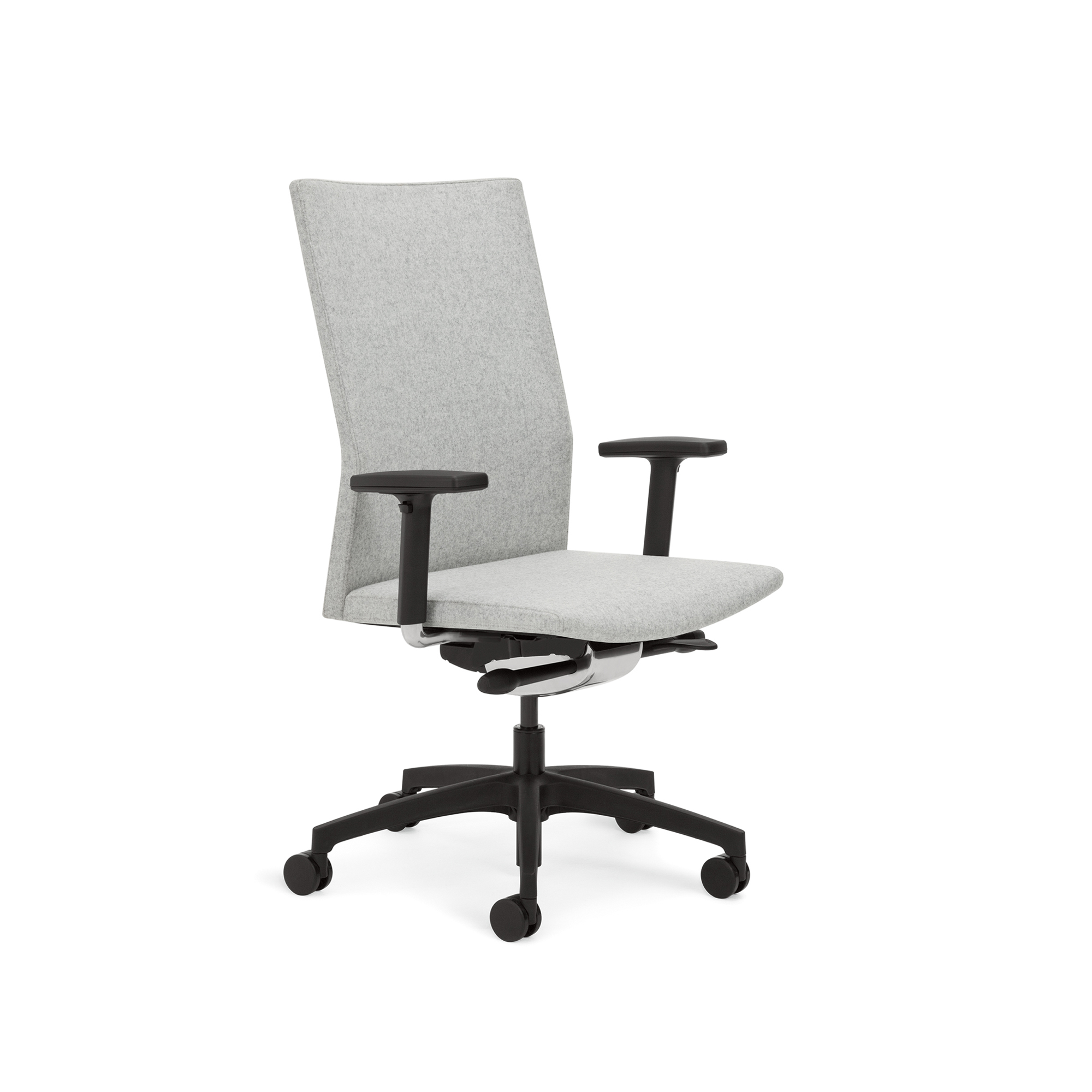 Notion Mid-Back Executive/Conference Chair, Adjustable T-Arms
