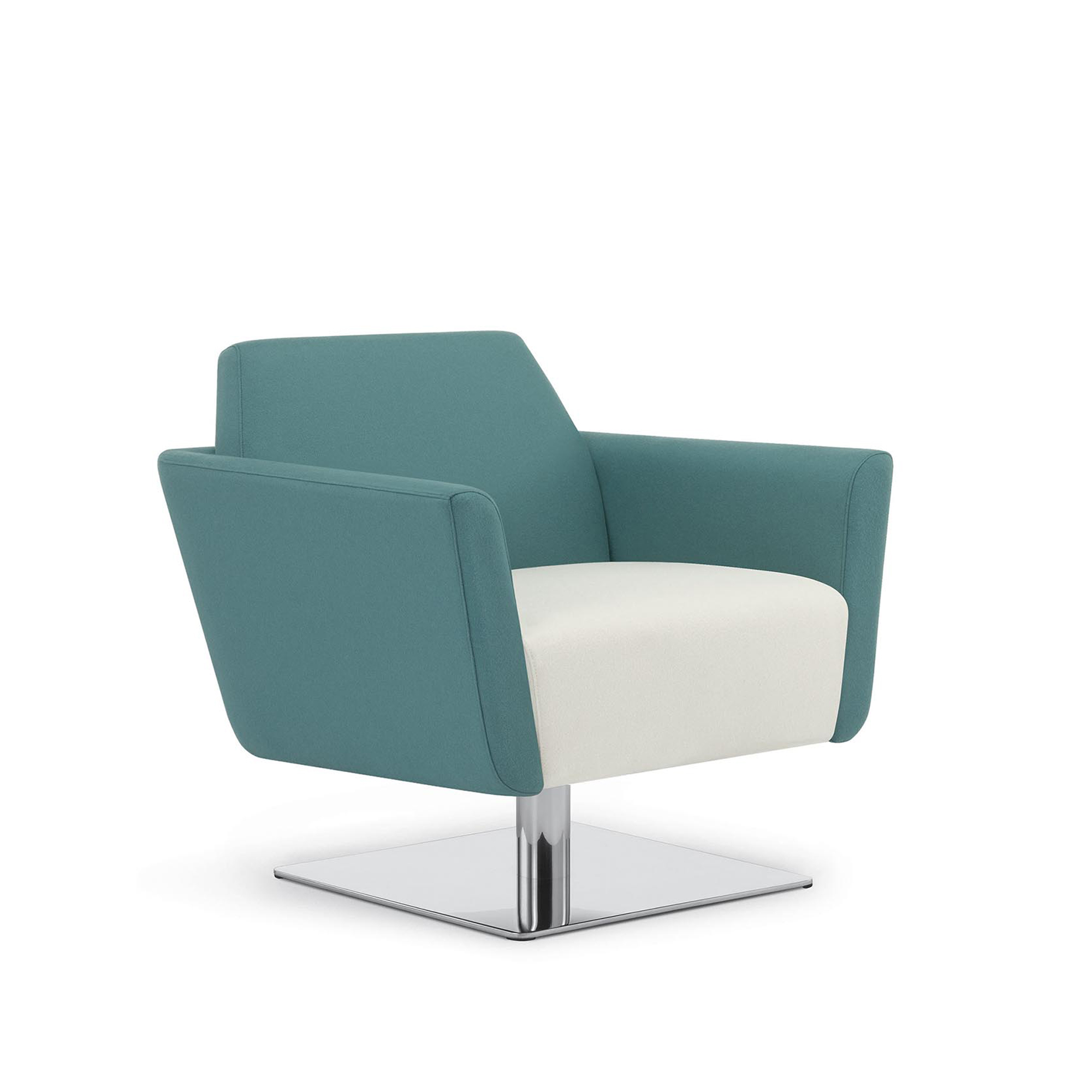 Clipse Lounge Chair with Swivel Base