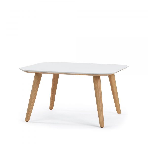 Hado Square Occasional Table, Solid Surface Top