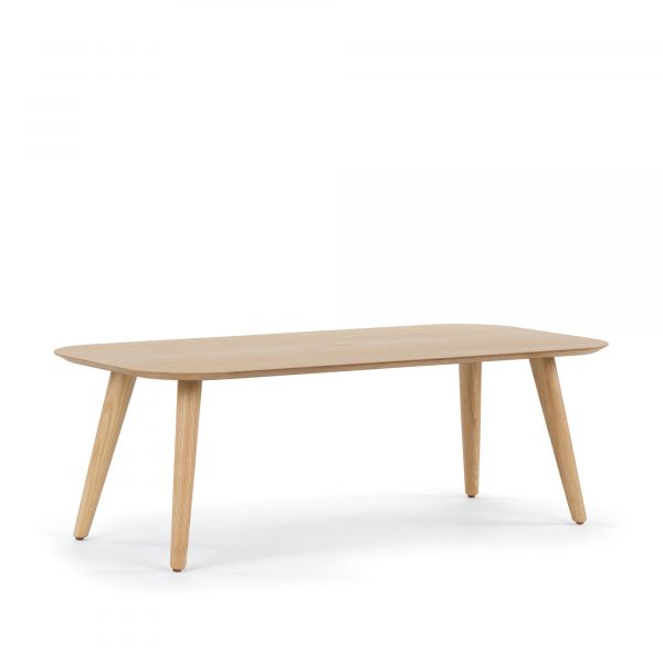 Hado Rectangular Occasional Table, Wood Top