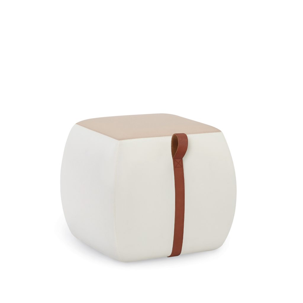 Popover 20-Inch Pouf