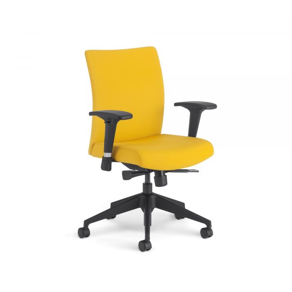 Memento Executive/Conference Chair, Adjustable T-Arms
