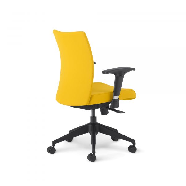 Memento Executive/Conference Chair, Adjustable T-Arm, Rear View