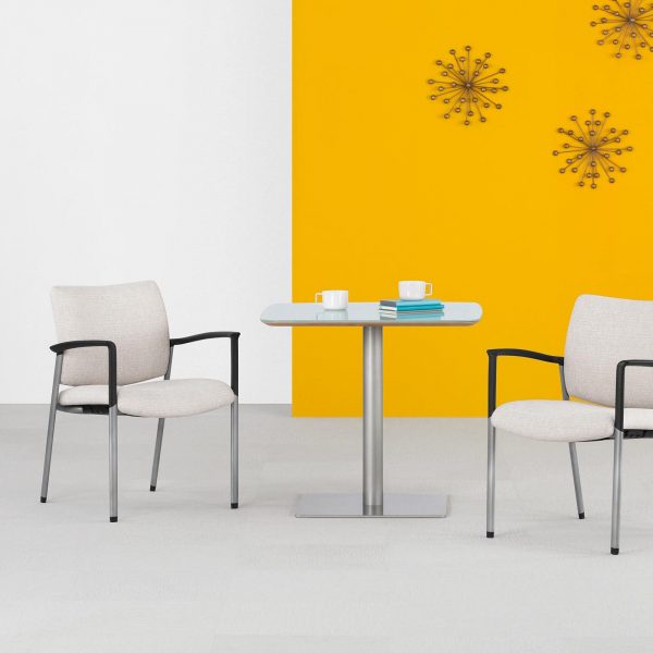 Mozie Guest Chair with Skyline Meeting Table