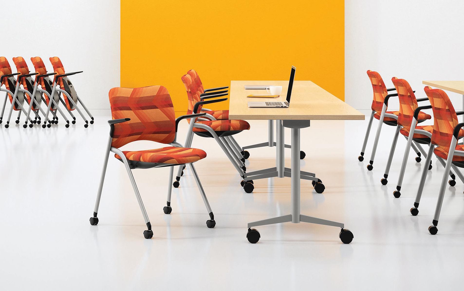 Nexxt Nesting Guest Chairs, Training Environment