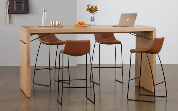 Chirp Barstools with String Games Meeting Table
