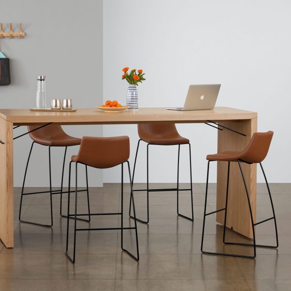 Chirp Barstools with String Games Meeting Table