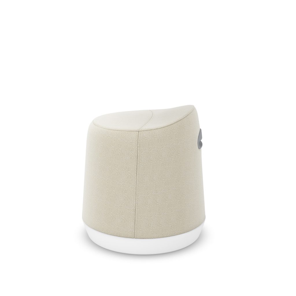 Loupe Stool, Cotton Base