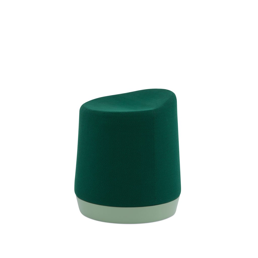 Loupe Stool, Mint Base