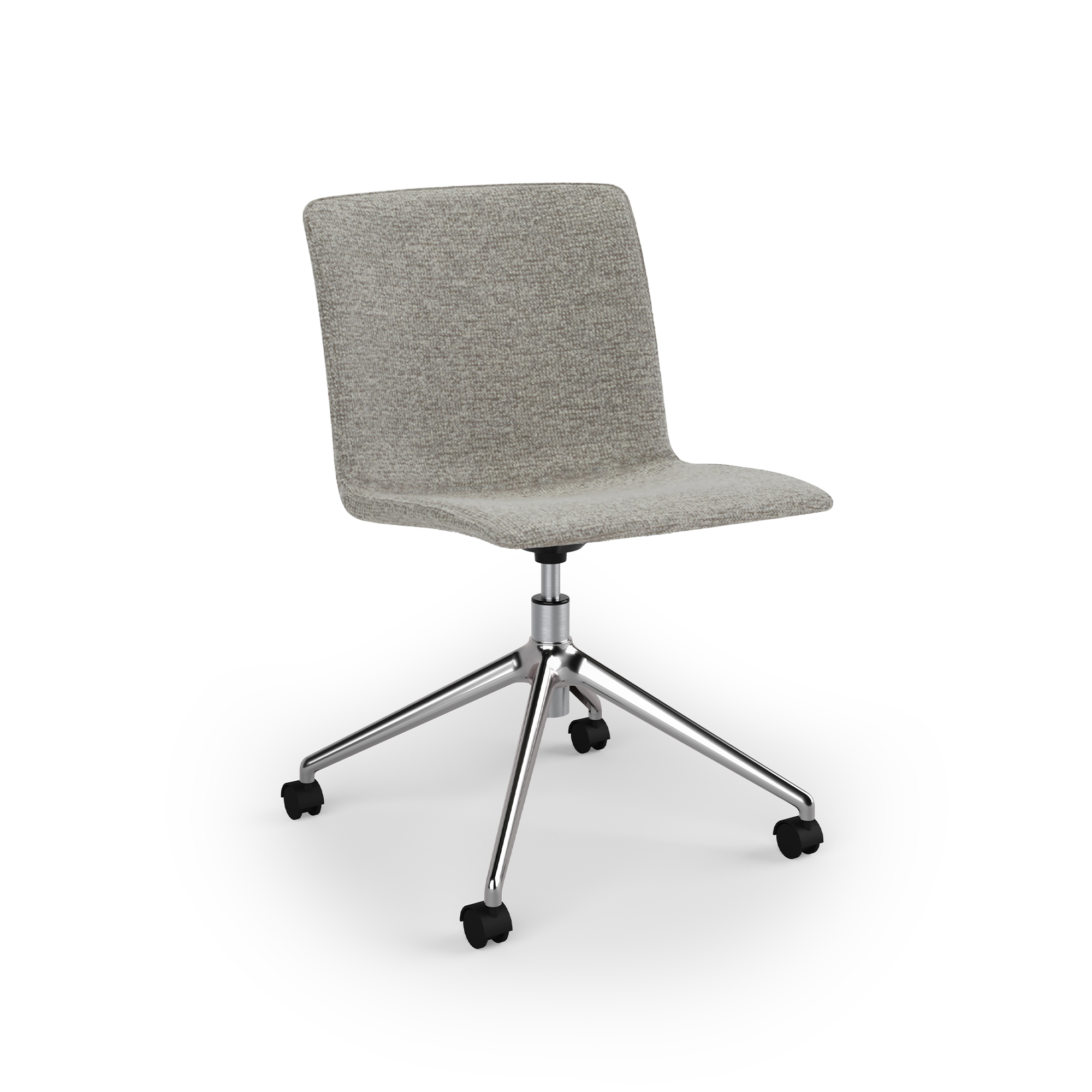 Kitsy Guest Chair, Swivel Base, Casters
