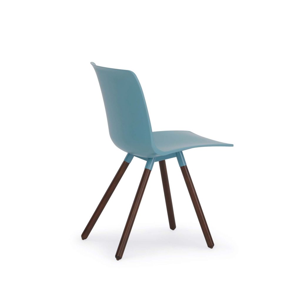 Kitsy Guest Chair, Wood Legs