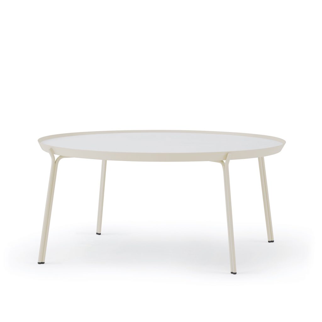 Romp Occasional Table, Solid Surface Top