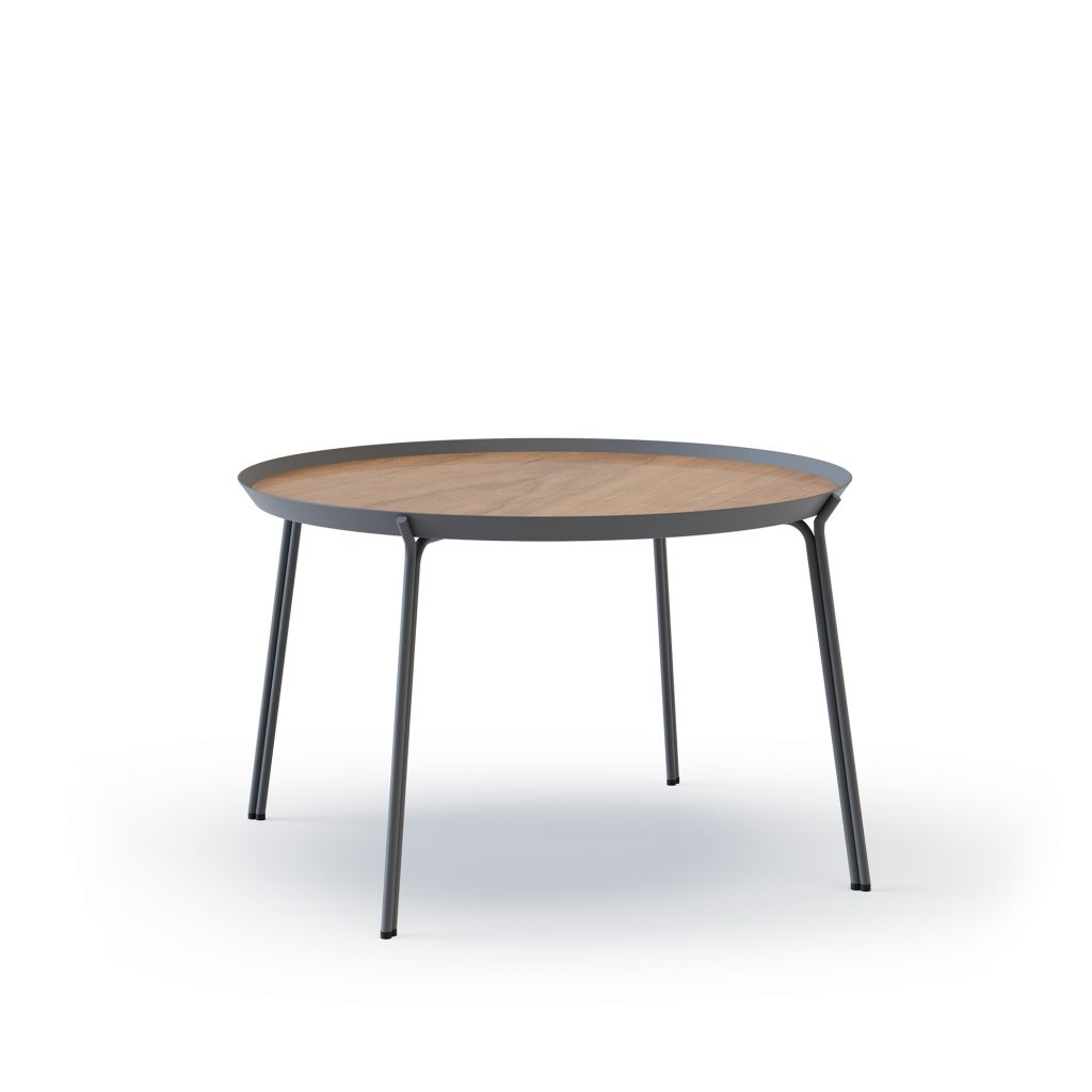 Romp Occasional Table, Veneer Top