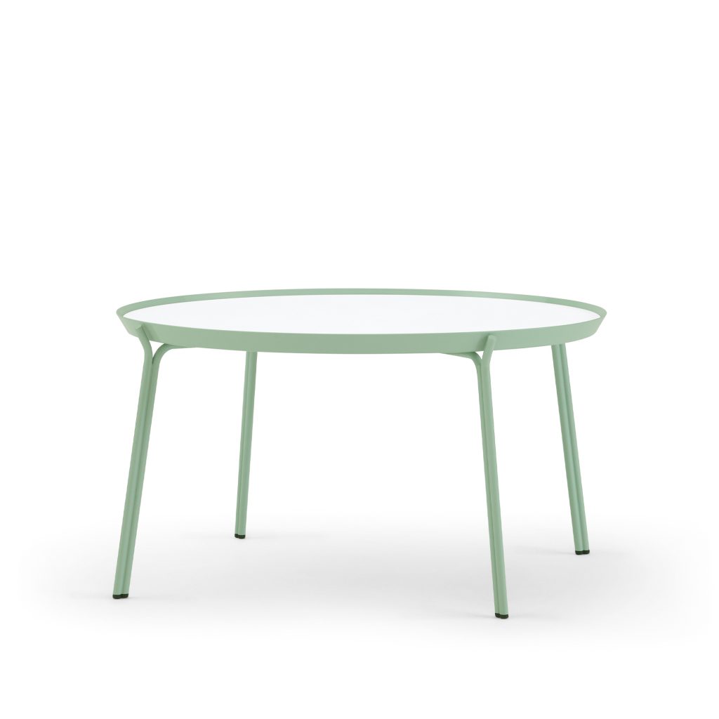 Romp Occasional Table, Solid Surface Top