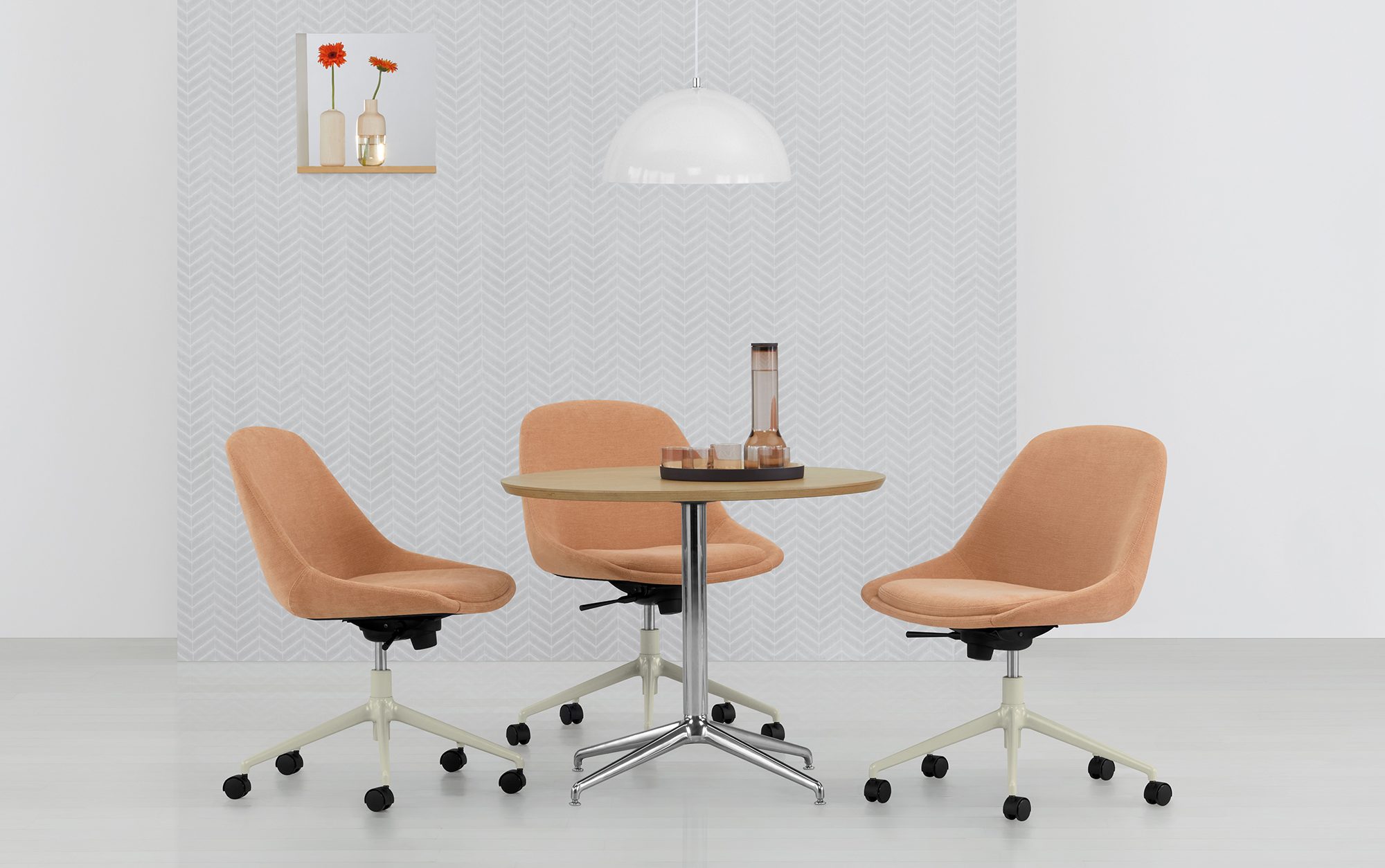 Hoom Swivel Chairs, Casual Meeting Application