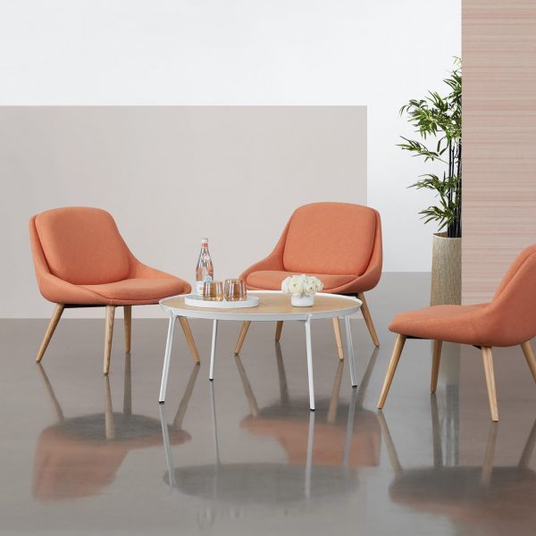 Romp Occasional Table with Hoom Lounge Chairs