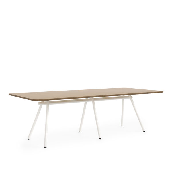 Cromo 42x96x29 Meeting Table, Veneer Top