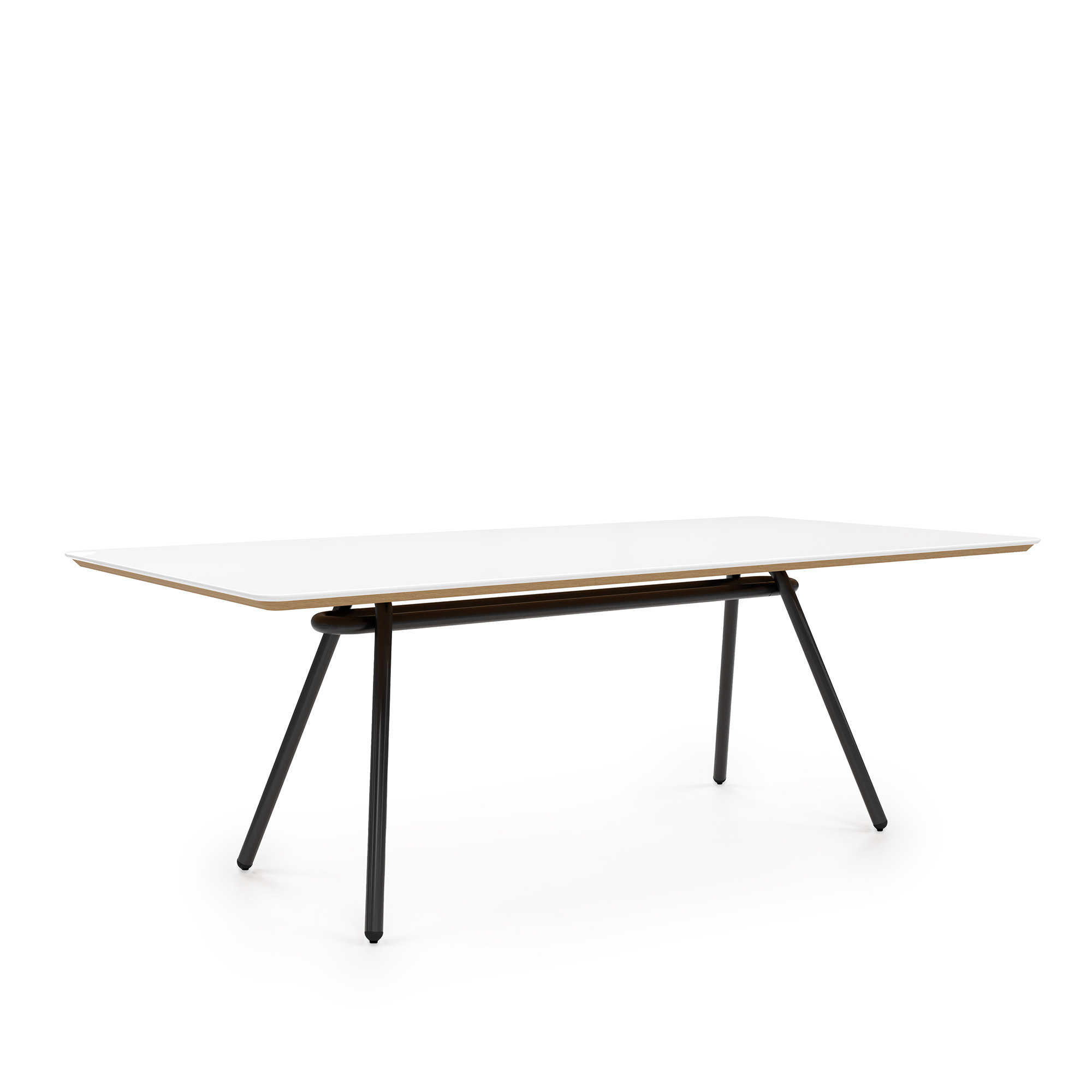 Cromo 48x84x29 Meeting Table, Corian Top