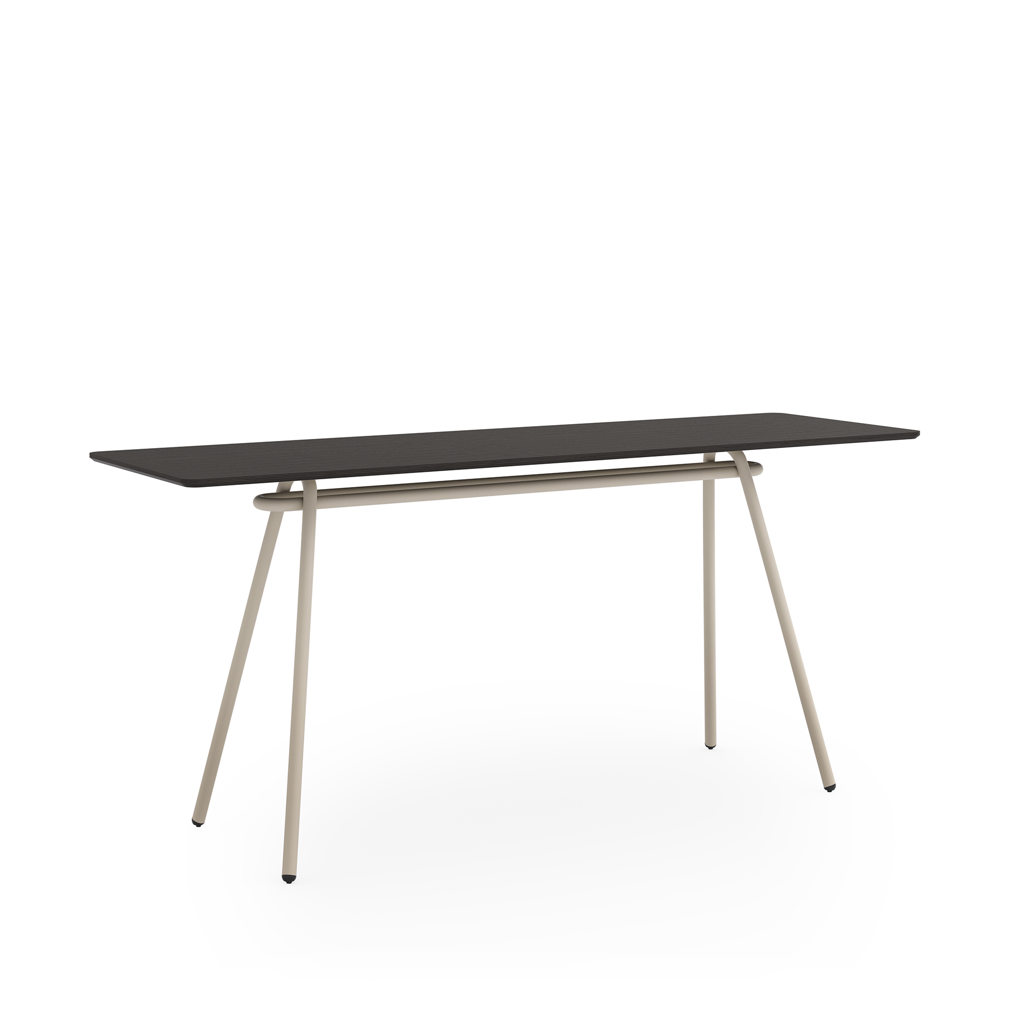 Cromo Meeting Table 30X96X42_Matte Sable Oak Stone