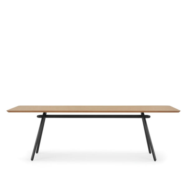 Cromo Meeting Table 42x96x29, Veneer Top