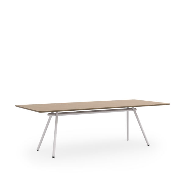 Cromo Meeting Tables 42X96X29_Sand Oak Cotton