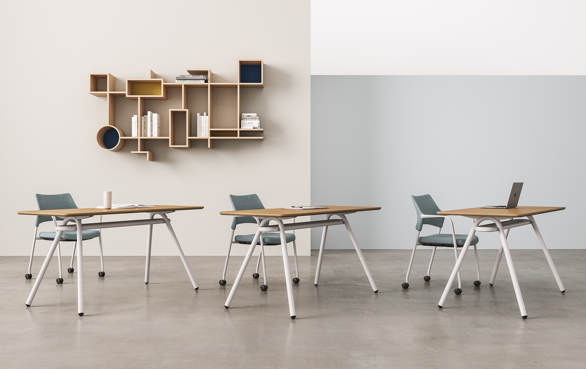 Cromo Multipurpose Tables with Faction Guest