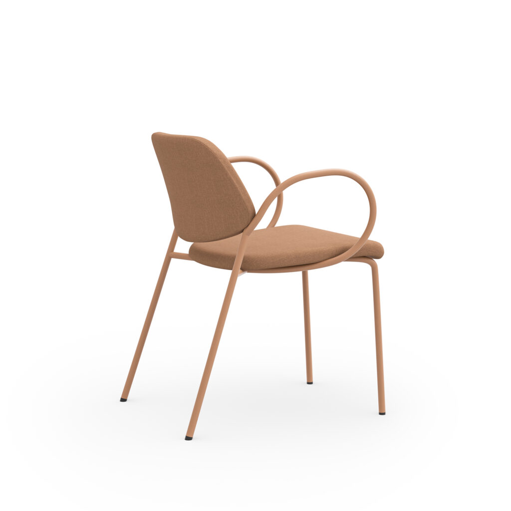 Pepa Guest with Arms, Rear View