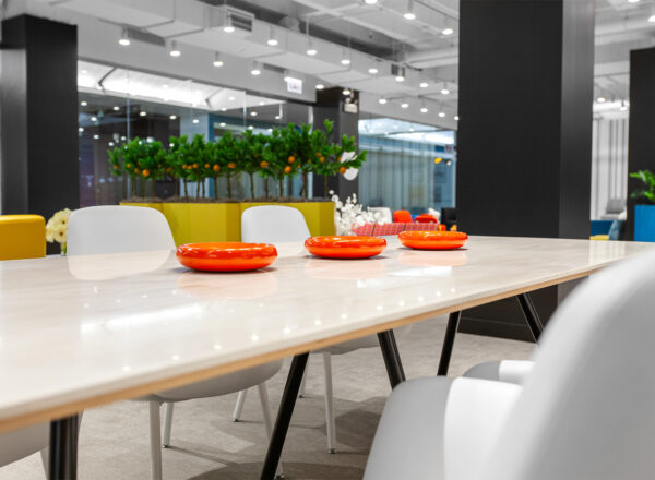 Cromo Meeting Table with Plumeya Guest