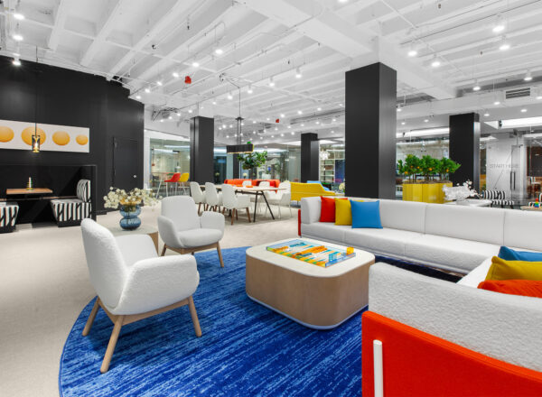 Lineup Modular & Occasional Table with Plumeya Lounge
